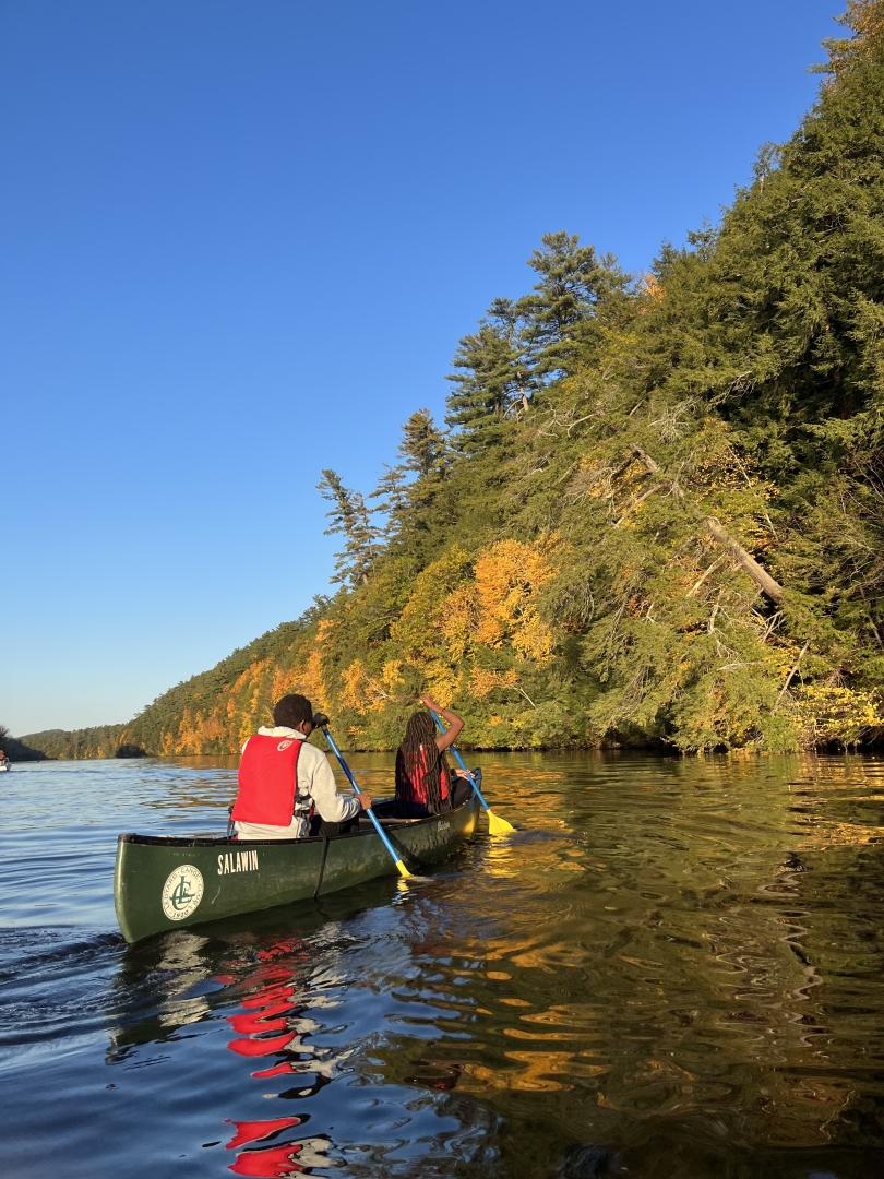 The river in the fall