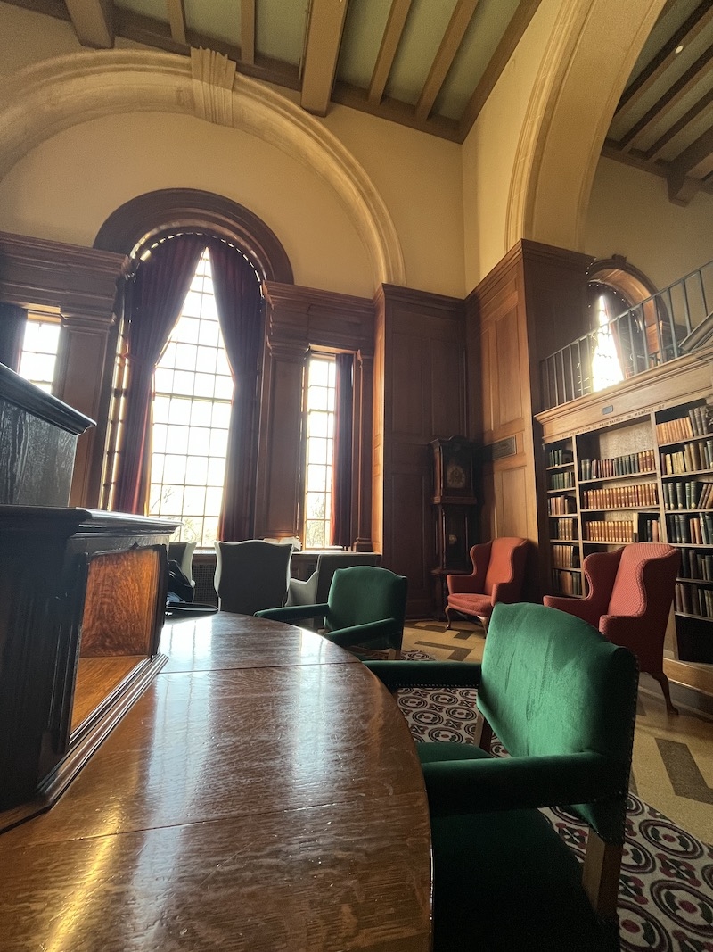 The Tower Room at the Dartmouth Baker Library