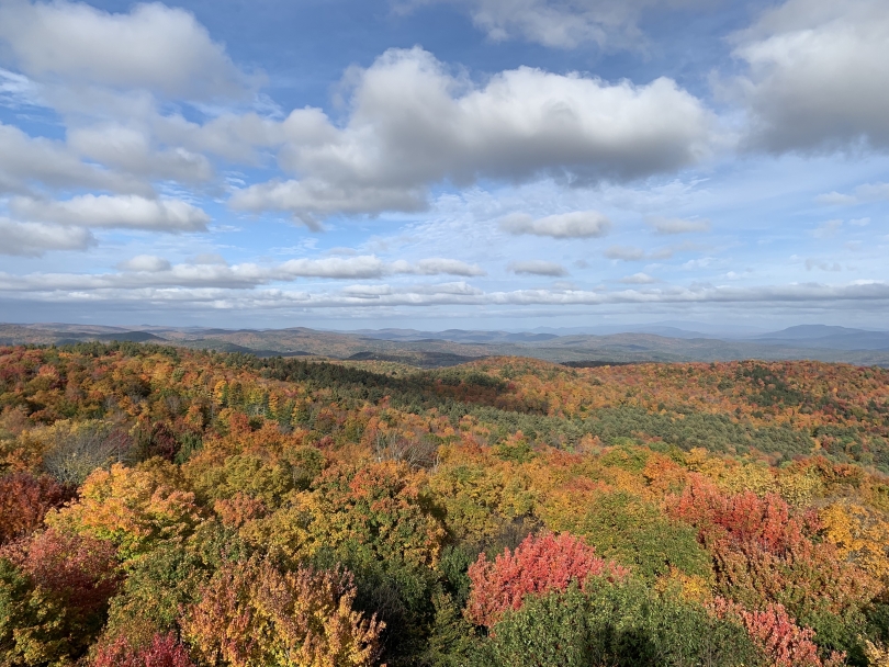 A View From the Gile Mountain Fire Tower
