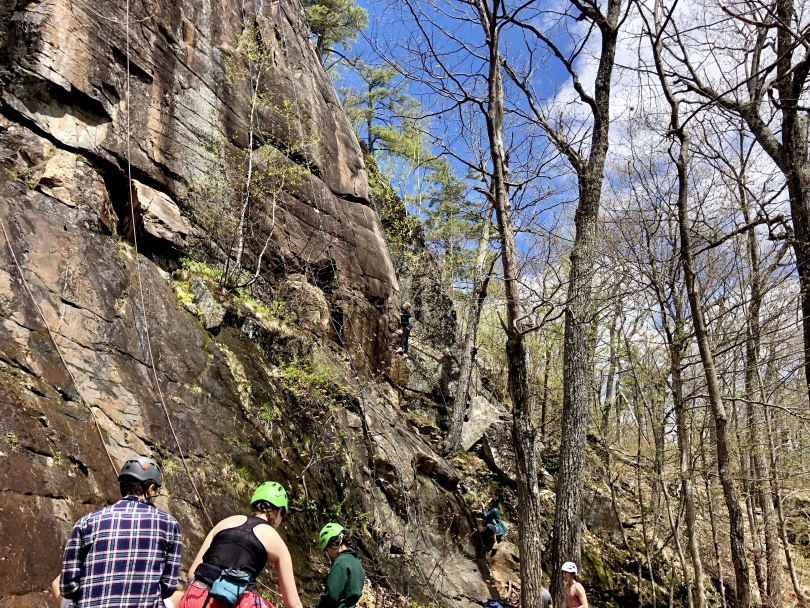 Climbing Rumney