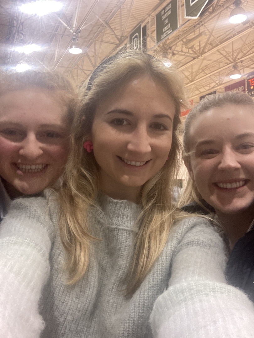 The basketball game with friends!