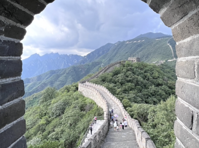 A photo of the Great Wall taken by Professor Yan during Beijing LSA