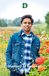 A photo of the cover of the 2021 Humans of Hanover publication