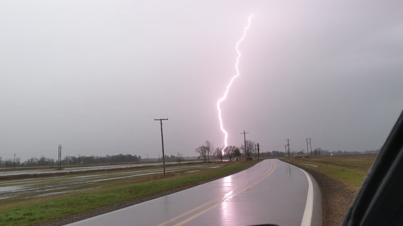 Lightning bolt picture from my storm chasing