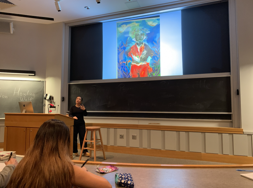 Visual Artist Scherezade Garcia Art History Lecture