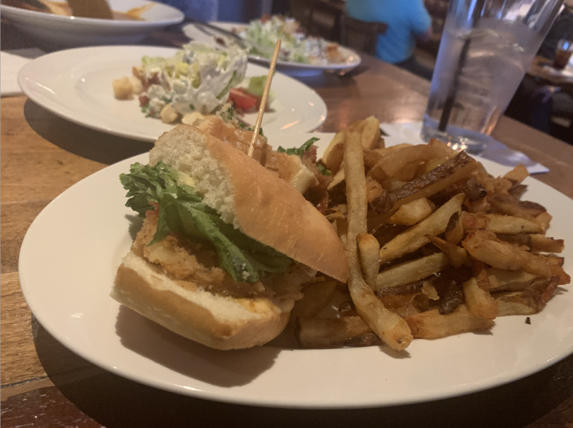 My delicious BLT with fried green tomatoes! My delicious BLT with fried green tomatoes!