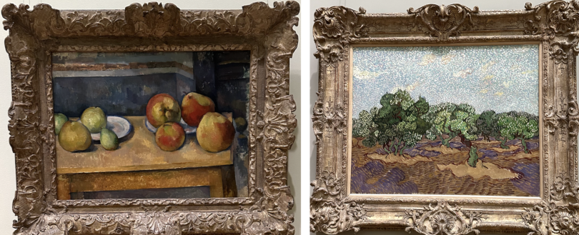 Cezanne and Van Gogh