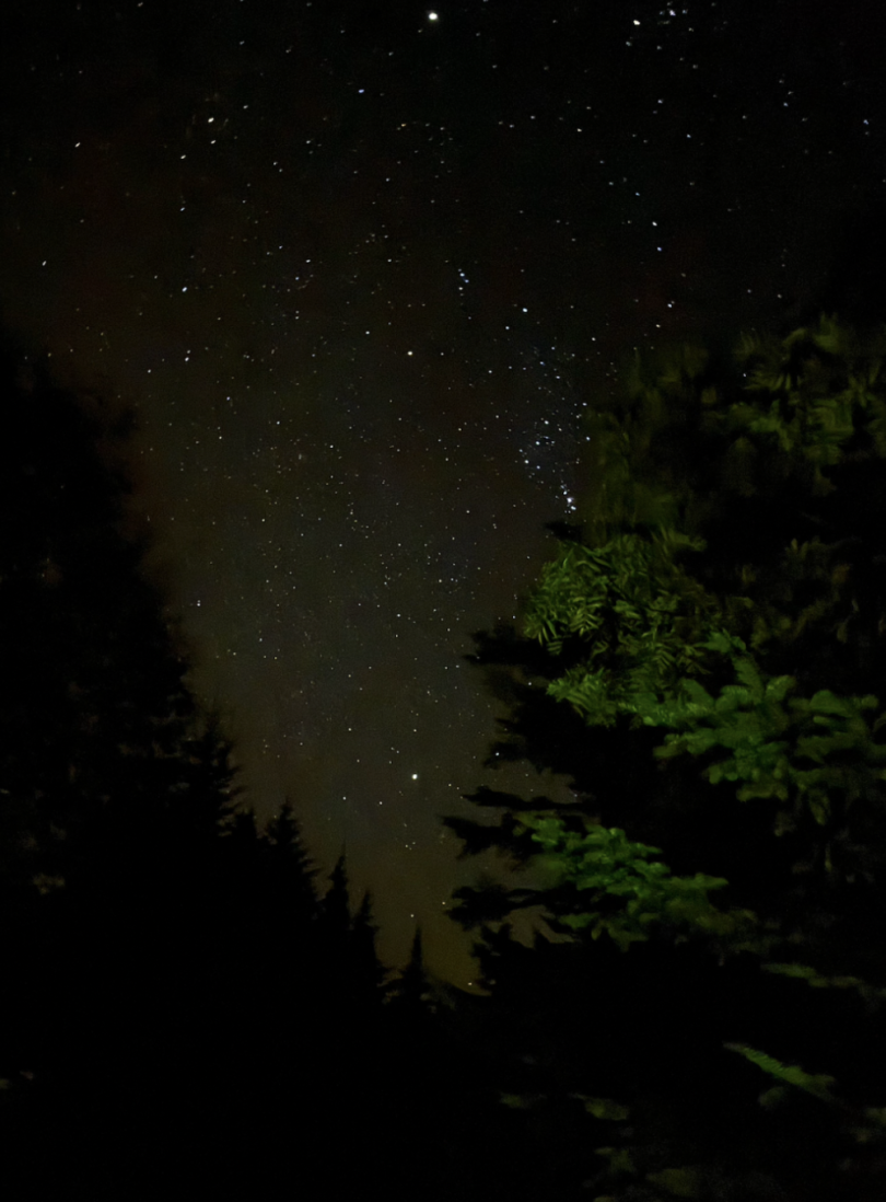 Stars at moosilauke