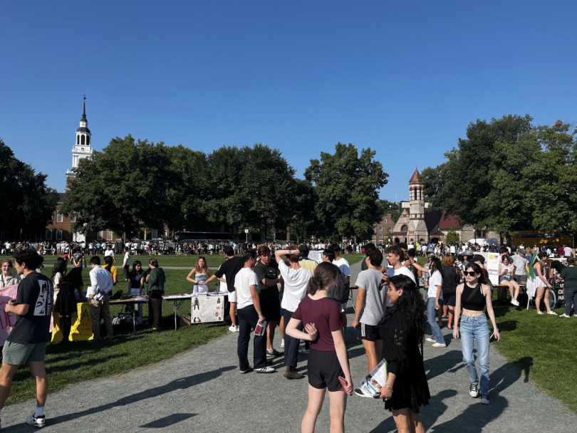 An image of the 2024 Club Fair 
