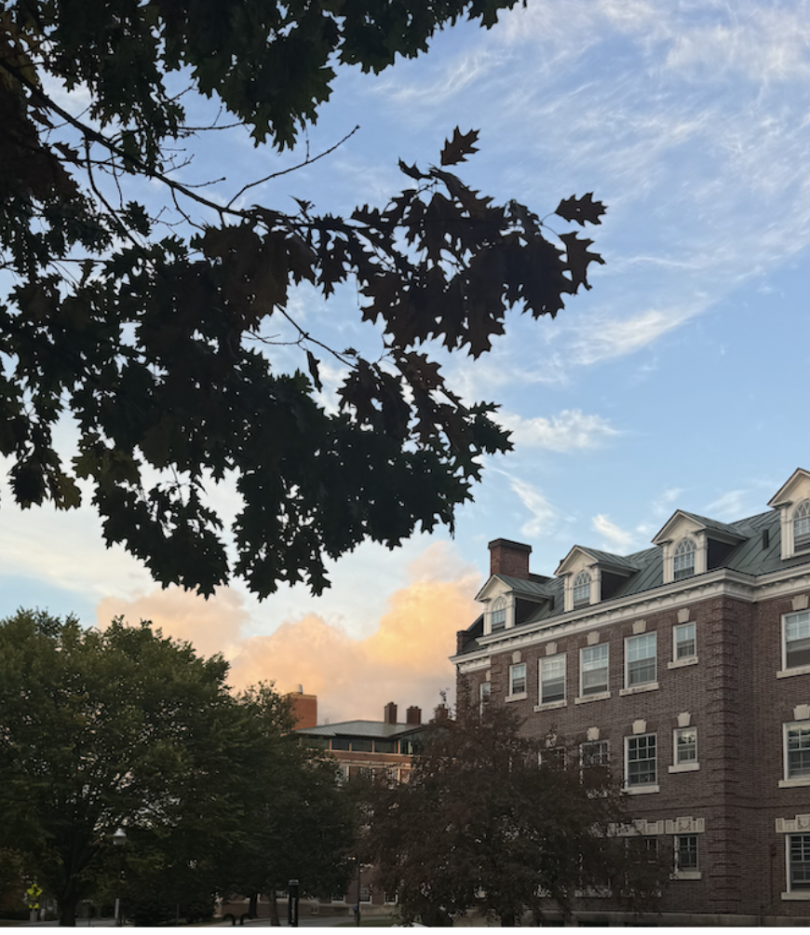 The sun sets over the Hanover sky.