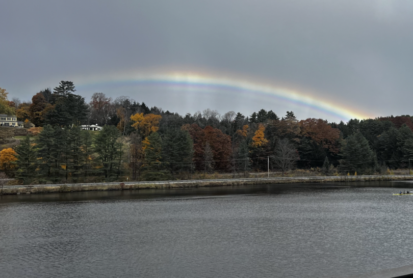 My friends and I saw a rainbow on this day!