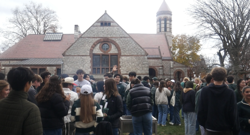 A view of the tailgate scene.