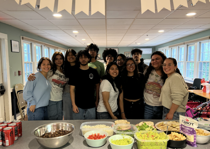 Photo of the Carne Asada of the Mexican Student Association.