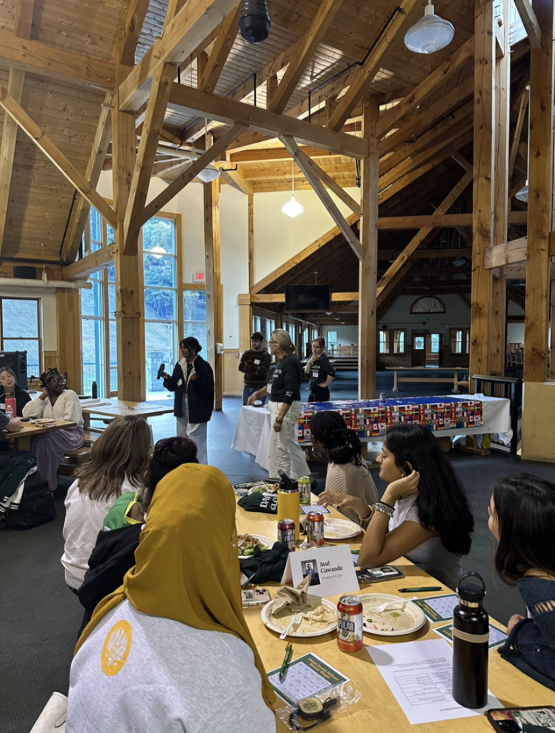 A picture of some Global Health Fellows introducing themselves.