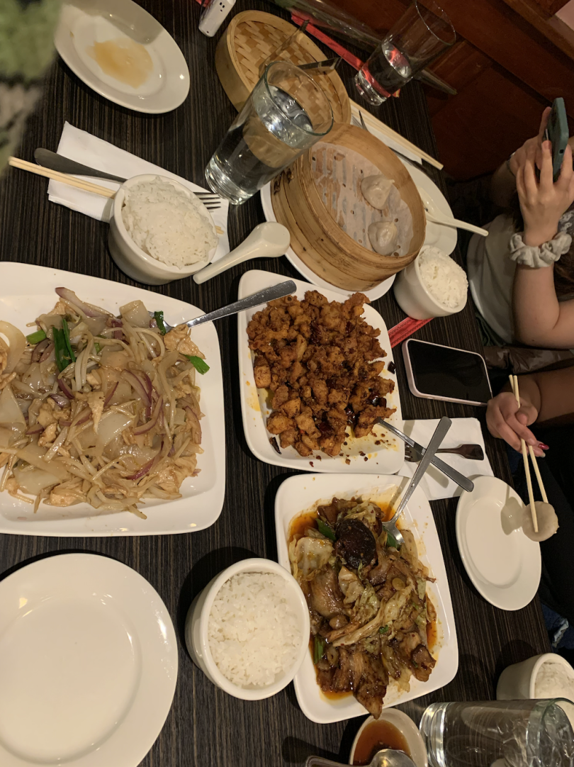 A picture of food at Han Fusion restaurant