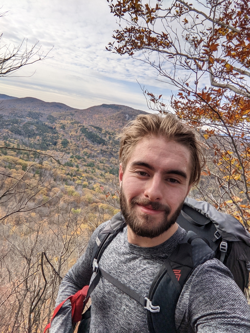 Holt's Ledge selfie Holt's Ledge selfie