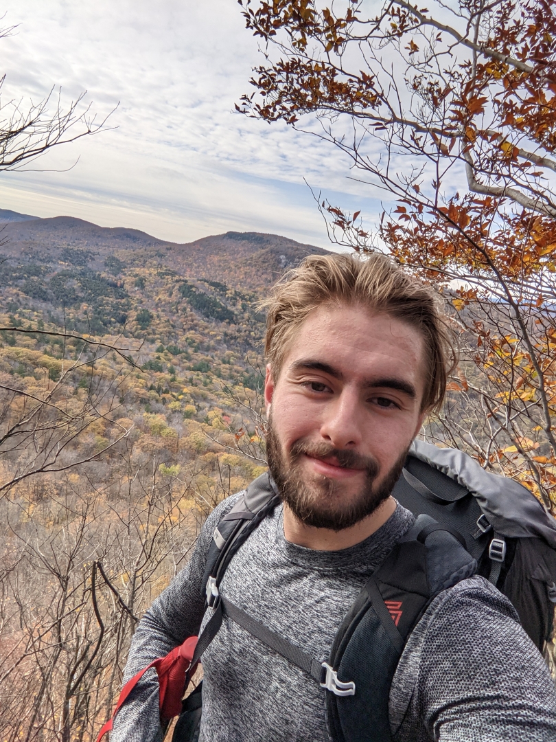 Holt's Ledge selfie