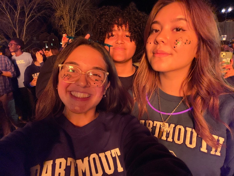 Selfie at the bonfire
