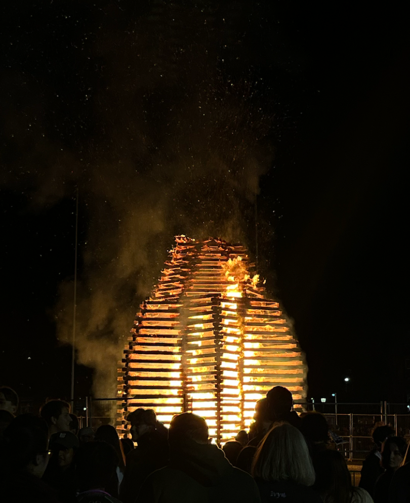 Photo of the Dartmouth bonfire!
