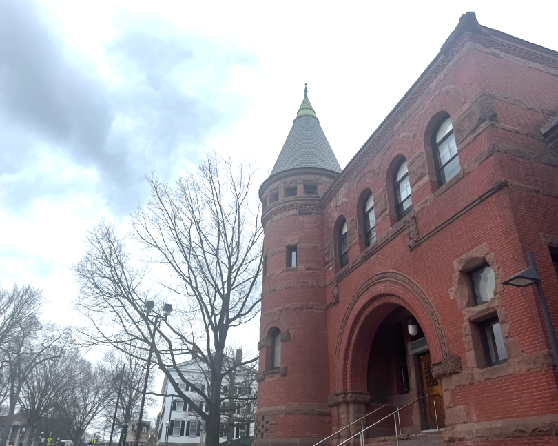 Wilson Hall, right next to the Dartmouth green.
