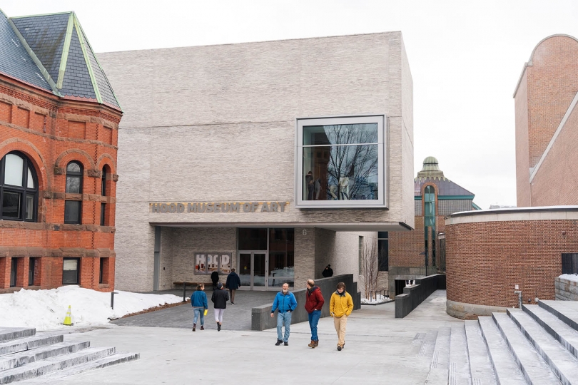 Photo of the new museum entrance