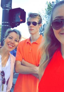 My mum, brother and I this past weekend!