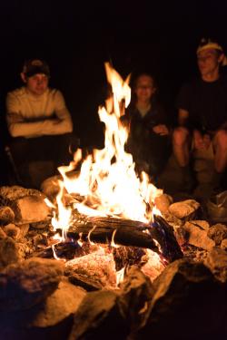 By the fire in Arizona