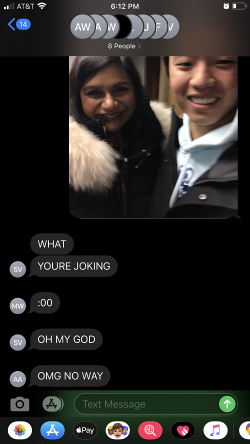 My friends back home react to me meeting MINDY KALING Nick's friends back home react to Mindy Kaling