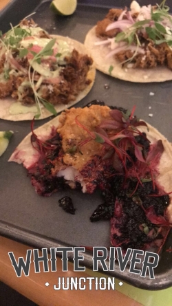 Blueberries and fish? In Tacos?