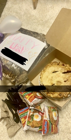 Party Supplies! Indomie and Pie