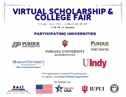 EducationUSA college fair 