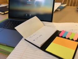 My daily To Do list at Dartmouth!