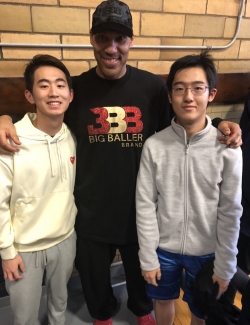 Lavar Ball, my friend and I 