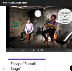 Example Room for our West House Escape Room!