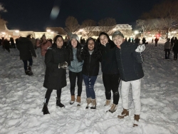 A throwback to winter term with my friends!