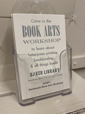 Book Arts Advertisement Book Arts Advertisement