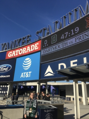 Isabel in Yankee Stadium
