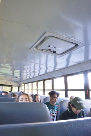North Park on bus North Park on bus