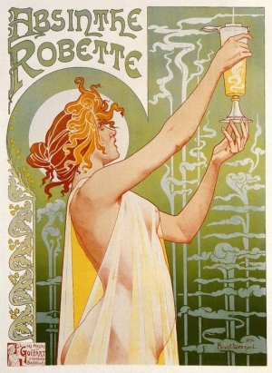 A late-19th century absinthe advertisement