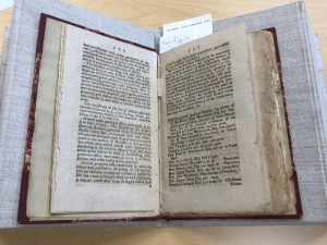 This incredible memoir of Elezar Wheelock is part of Rauner's collection on campus.