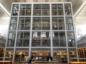 The vast collection of archives housed inside of Rauner Library.