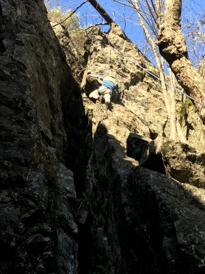 Me, climbing