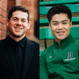 A photo of Brian Messier and Nathaniel Chen '25