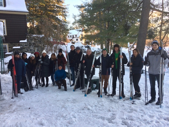 Group ski photo