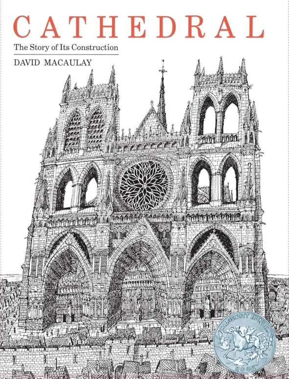The front cover of "Cathedral" by David Maucalay 