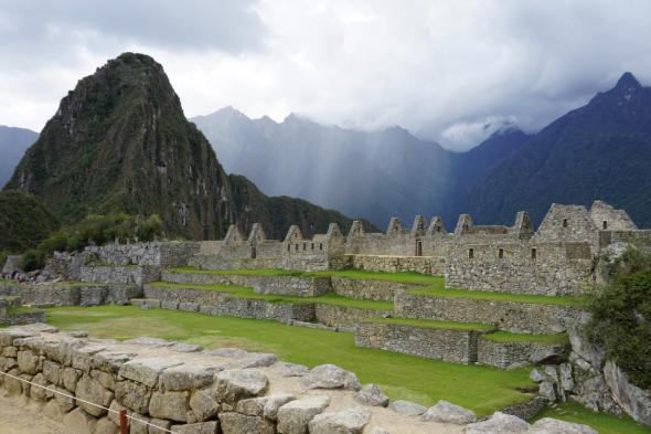 Machu Picchu rain