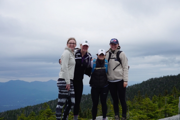 Isabel and friends on the summit Isabel and friends on the summit
