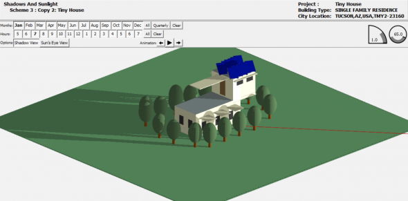 Tiny House HEED rendering Tiny House HEED rendering