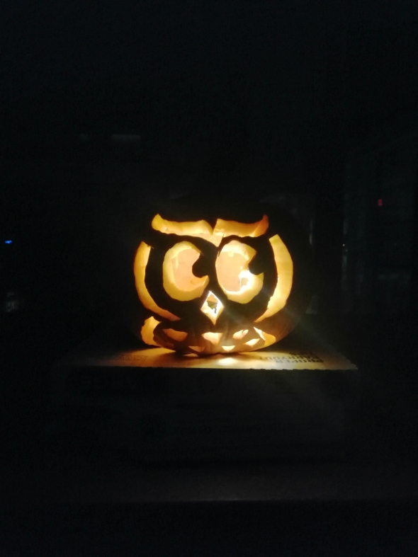 Owl Pumpkin Carving