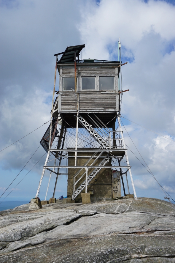 Tower atop Mt. Cardigan Tower atop Mt. Cardigan
